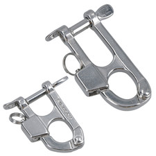 Water Ski Hook Quick Release Marine Grade Stainless Safety Shackle 316