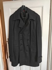 Ventuno 21 Black Coat Peacoat