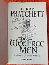 Signed terry pratchett - by,