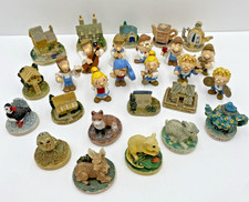 Vintage Tetley Tea Miniature Houses, Animals and Tea Folk Collection 27 Pcs  L13