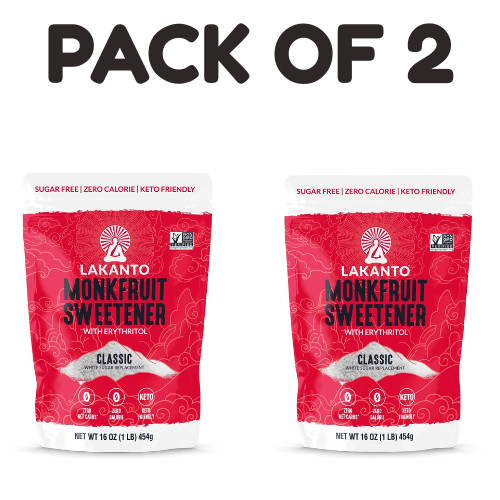 Lakanto monk fruit sweetener - monk,