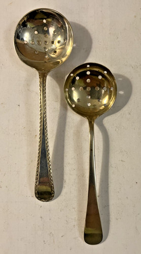Silver sugar sifter - x, 2