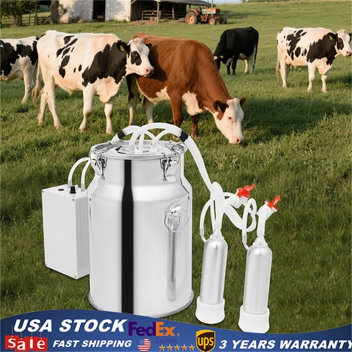 Pulsation electric cow - cow, milking