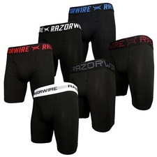 3 Pack Mens Boxers Boxer Longer Leg Stretchy Sports Underwear Set S-5XL King Big