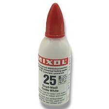 Oxide White Mixol Stainer 20ml Bottle Highly concentrated water or oil liquid