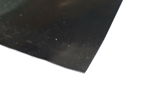 Rubber neoprene black - neoprene, 0.8mm