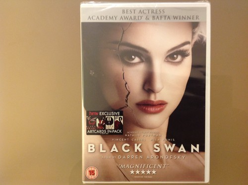 Black swan dvd - black,