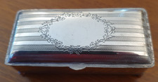 Antique Silver Snuff Box -