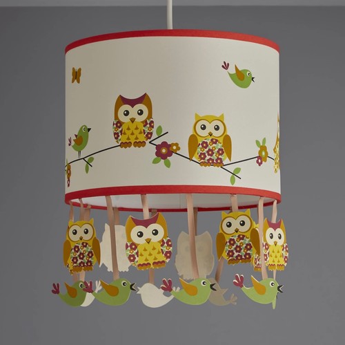 Owl light shade for - owl, children's