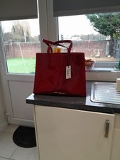 Ted Baker Red Bag Crinkle
