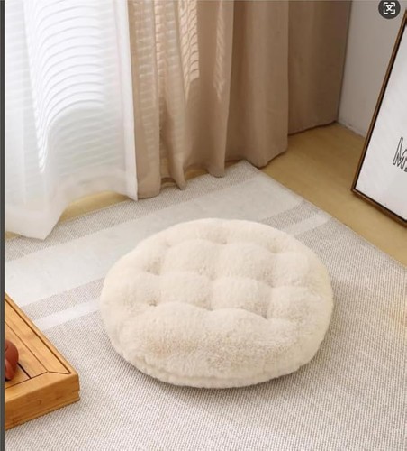 Large round floor cushion - floor,