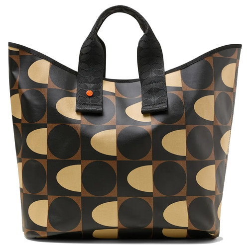 Orla kiely spot square mocha - orla,