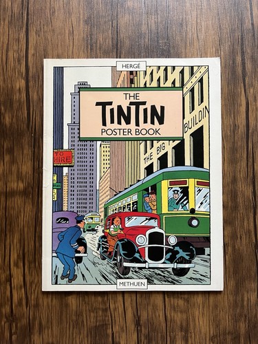 The tintin poster book - book, by