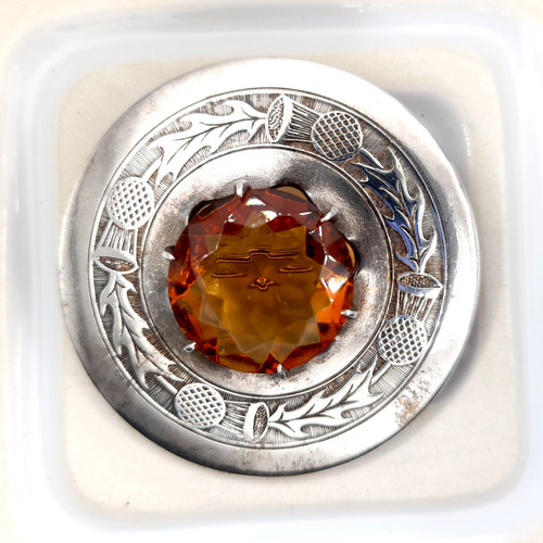 Vintage scottish thistle - vintage,