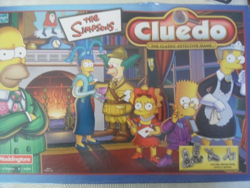 The simpsons cluedo - spares, /