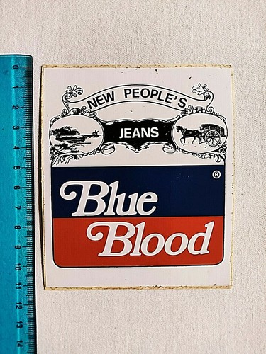 Blue blood jeans - blue, new