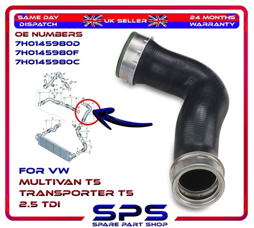 Intercooler turbo hose - hose, for