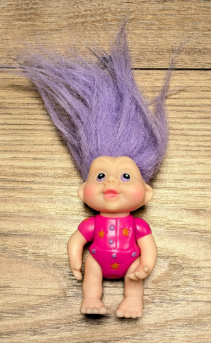 Vintage magic troll baby - vintage, 3"