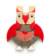 LOVE Wooden Blocks Puzzle Toy