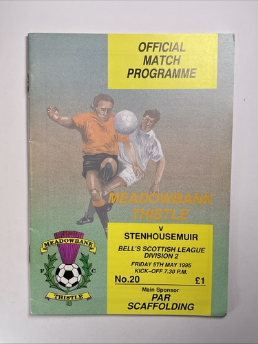 Meadowbank thistle - meadowbank,