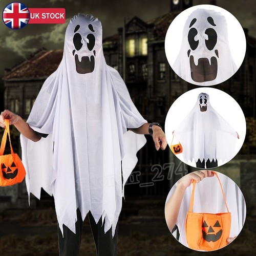 Ghost cape costume boys - cape,