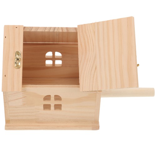 Durable wooden bird - wooden, house