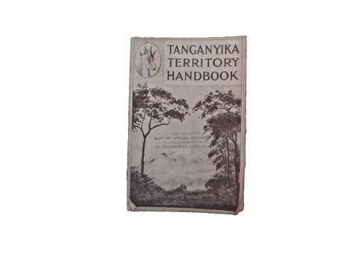 Tanganyika territory handbook - tanganyika,
