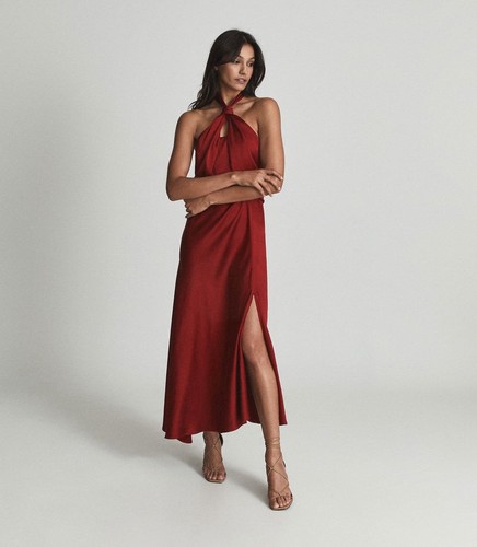 Reiss lorena satin - reiss, halter