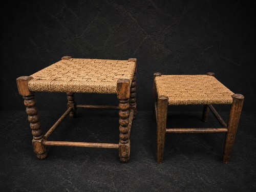 Pair vintage rustic - vintage, rush