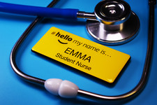 Personalised Yellow Hello my