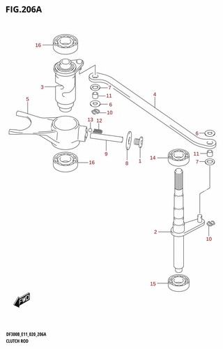 Suzuki genuine bearing - suzuki, dt4