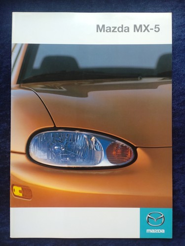 Mazda brochure 4 1998 - mazda, mx-5