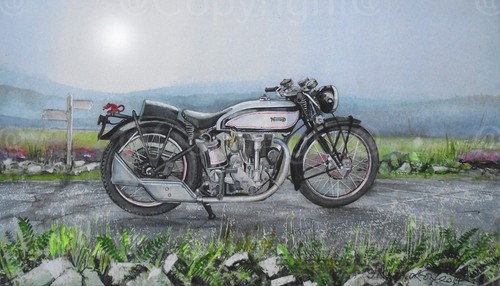 Manx norton 1930 iconic - norton, 1930's