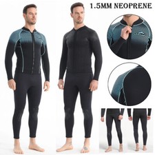 Men 1.5MM Wetsuit Front Zip