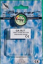 SCUBA Pressure Gauge button