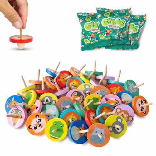 Bonnyco wooden spinning top - wooden,