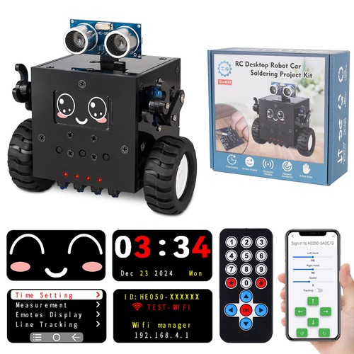 Diy robot car soldering - diy,
