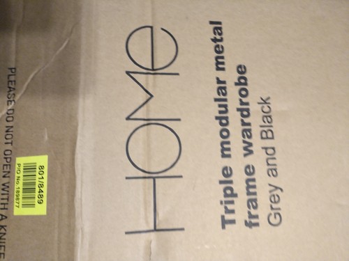 New wardrobe metal frame - new,