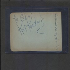 Kay Kendall - Signed Autograph