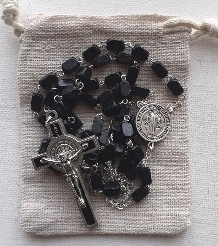 Benedict rosary large - st,