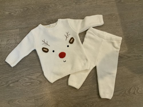 Months christmas reindeer - 3-6,