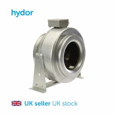 Hydor 160mm Inline Extractor Duct Fan Centrifugal Blower with circular spigots