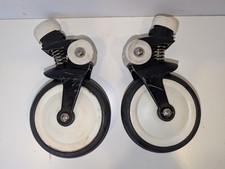 2 X Bugaboo Bee Front Wheels White Wheel Original 07-09