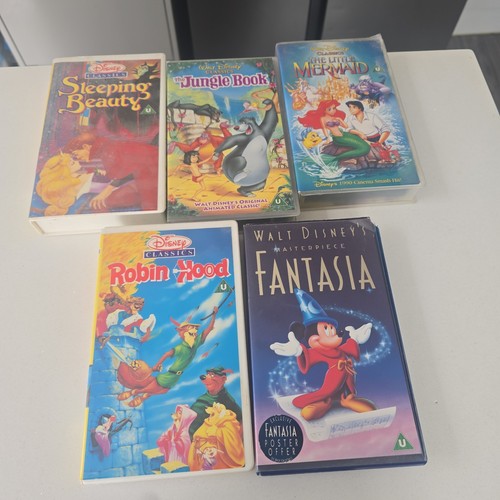 Disney vhs tapes classics - disney,