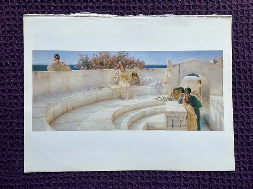 Alma tadema print under - print:,