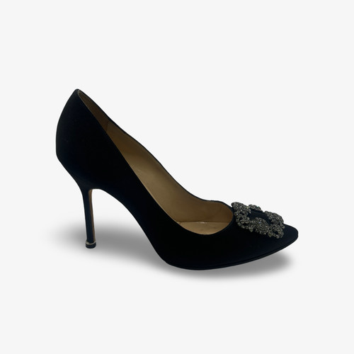 Manolo blahnik black - black, pumps