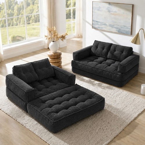 Seater modular corduroy - 2-seater, sofa