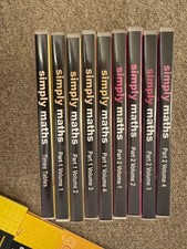 Great results for SATS--Simply Maths Part 1 and Part 2 Books Plus DVD's