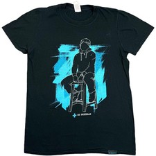 Ed Sheeran T Shirt Black Small Pop Music T Shirt Graphic Tee  Gildan Tag