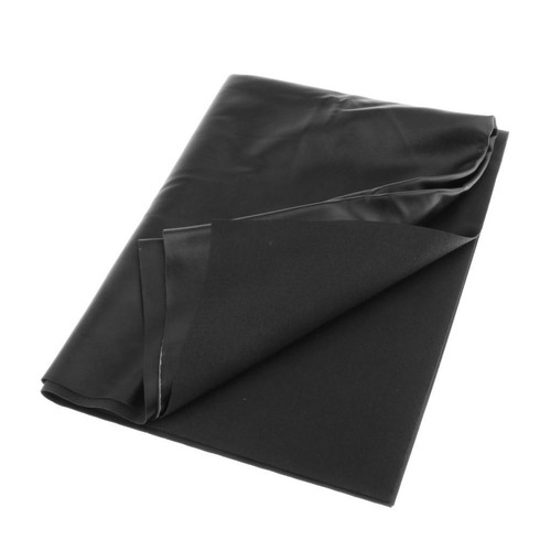 Black seat fabric universal - black,